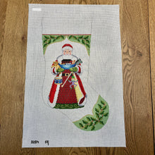 Holly, Santa Insert, Stocking
