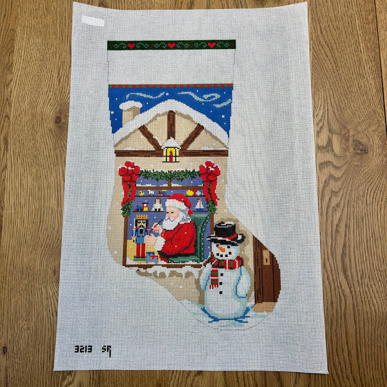 Santa Workshop Nutcracker, Stocking