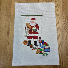  Santa With Boy Toys, Stocking