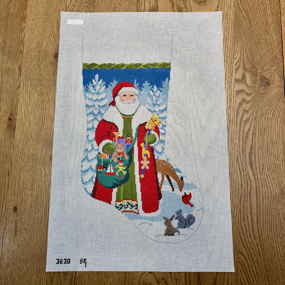 Woodland Santa, Stocking