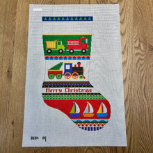  Bold Stripe, Trucks, Train, Boats, Stocking