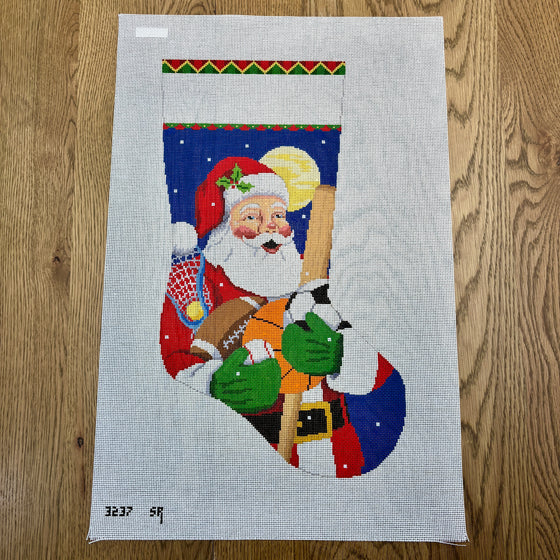 Sport Equipment Santa, Stocking