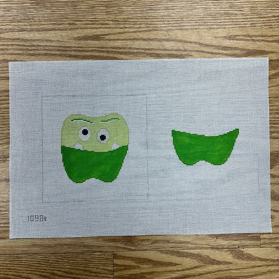 Monster, Tooth Fairy Pillow - Green