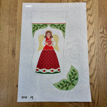  Holly, Angel Insert, Stocking