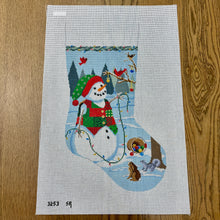  Snowman with Lights, Stocking