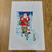  Shh, Santa Reindeer Bringing Toys, Stocking
