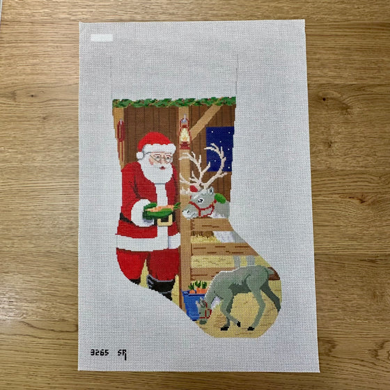 Feeding Reindeer Carrots, Stocking