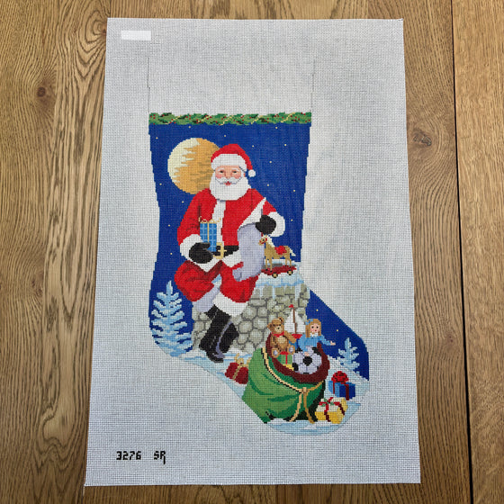 Chimney Moonlit Rest, Stocking