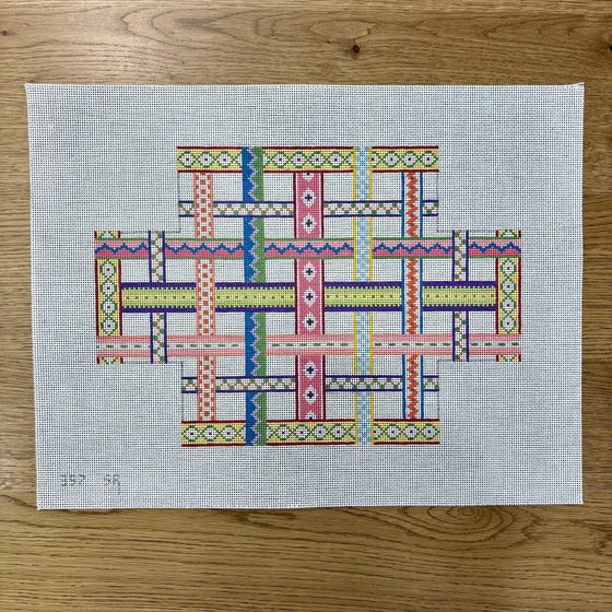Woven Ribbons,  Brick Cover - 13 mesh