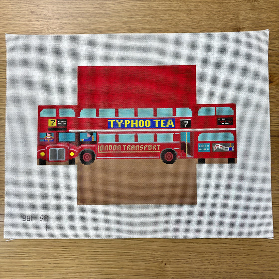 Double Decker London Bus, Brick Cover - 13 mesh
