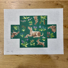  Cluny Rabbits and Hound, Brick Cover - 13 mesh