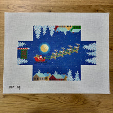  Santa Over the Rooftops, Brick Cover - 13 mesh
