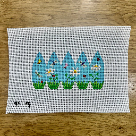 Daisies and Bugs, 3D Stand-Up Egg - 18 mesh