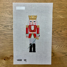  Nutcracker, Red King with Sword - 18 mesh