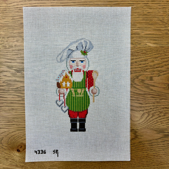 Nutcracker, Chef and Gingerbread - 18 mesh