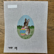  Rabbit with Egg, 4" Egg - 18 mesh