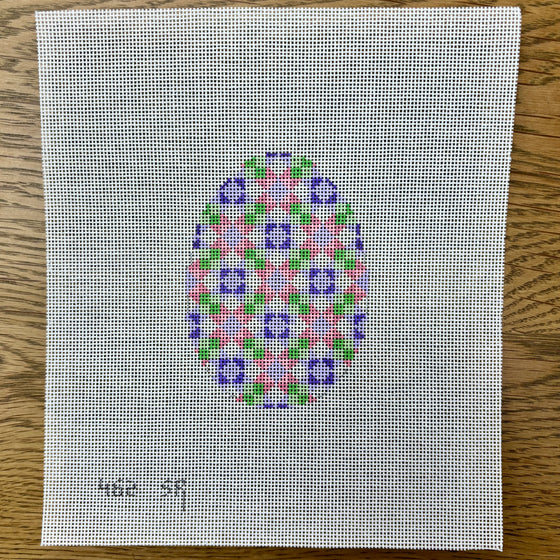 Star Quilt, 4" Egg - 18 mesh