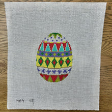  Diamond Bands, Pastels, 4" Egg - 18 mesh