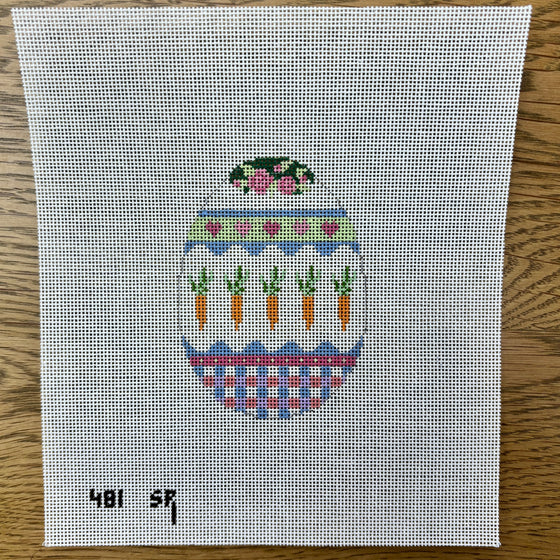 Carrot Band, 4" Egg - 18 mesh