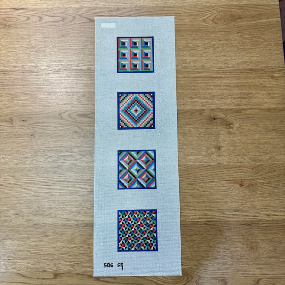 Quilt Squares,  Coaster Set - 13 mesh