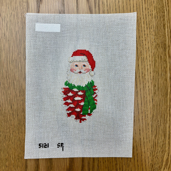 Pinecone, Santa - 18 mesh