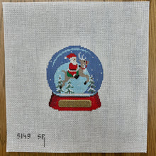  Snow Globe, Santa Riding Reindeer