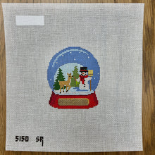  Snow Globe, Snowman with Reindeer