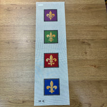  Fleur De Lis, Coaster Set - 18 mesh