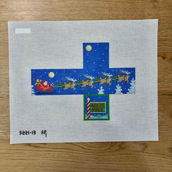 Sleigh Flight, 2.75" Cube - 13 mesh