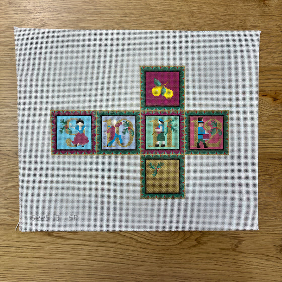 Pear Tree 9,10,11,12, 2.75" Cube - 13 mesh