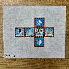  Woodland Snow Day, 2" Cube - 18 mesh