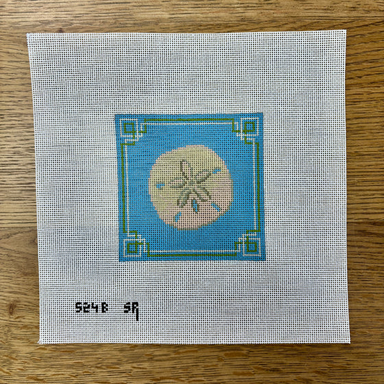 Sand Dollar, 4" x 4"