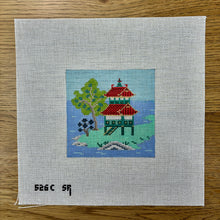  Asian Islands, Colors, 4" x 4"