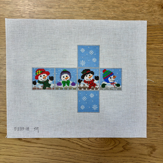 Snow Family, 2" Cube - 18 mesh