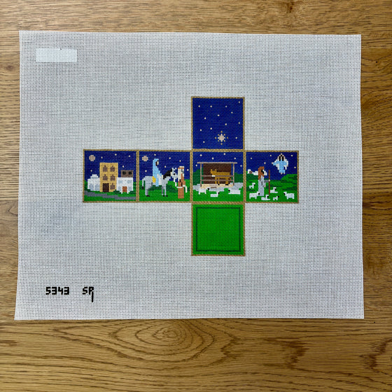 Nativity Stable, 2" Cube - 18 mesh