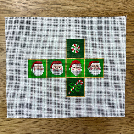 Santa Beards, 2" Cube - 18 mesh