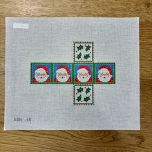 Santa Face, 2" Cube - 18 mesh