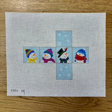  Snowmen, 2" Cube - 18 mesh