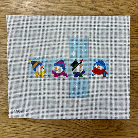 Snowmen, 2" Cube - 18 mesh