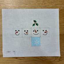  Snowman Faces, 2" Cube - 18 mesh