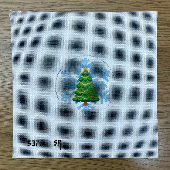Snowflake, Christmas Tree