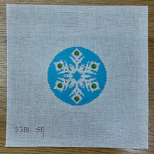  Snowflake, Turquoise Jeweled