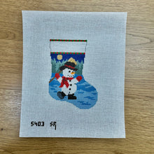  Dancing Snowman, Mini Stocking