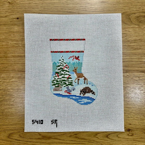 Forest Animal Tree, Mini Stocking