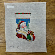  Santa Face with Toys, Mini Stocking
