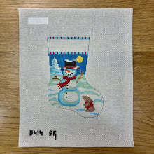  Snowman with Rabbit, Mini Stocking