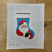  Santa with Gift, Mini Stocking