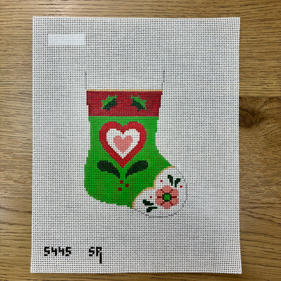 Alpine Heart, Mini Stocking
