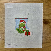  Frog with Present, Mini Stocking