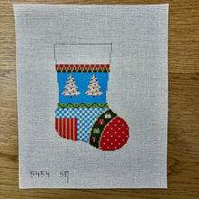  Patchwork Tree, Mini Stocking